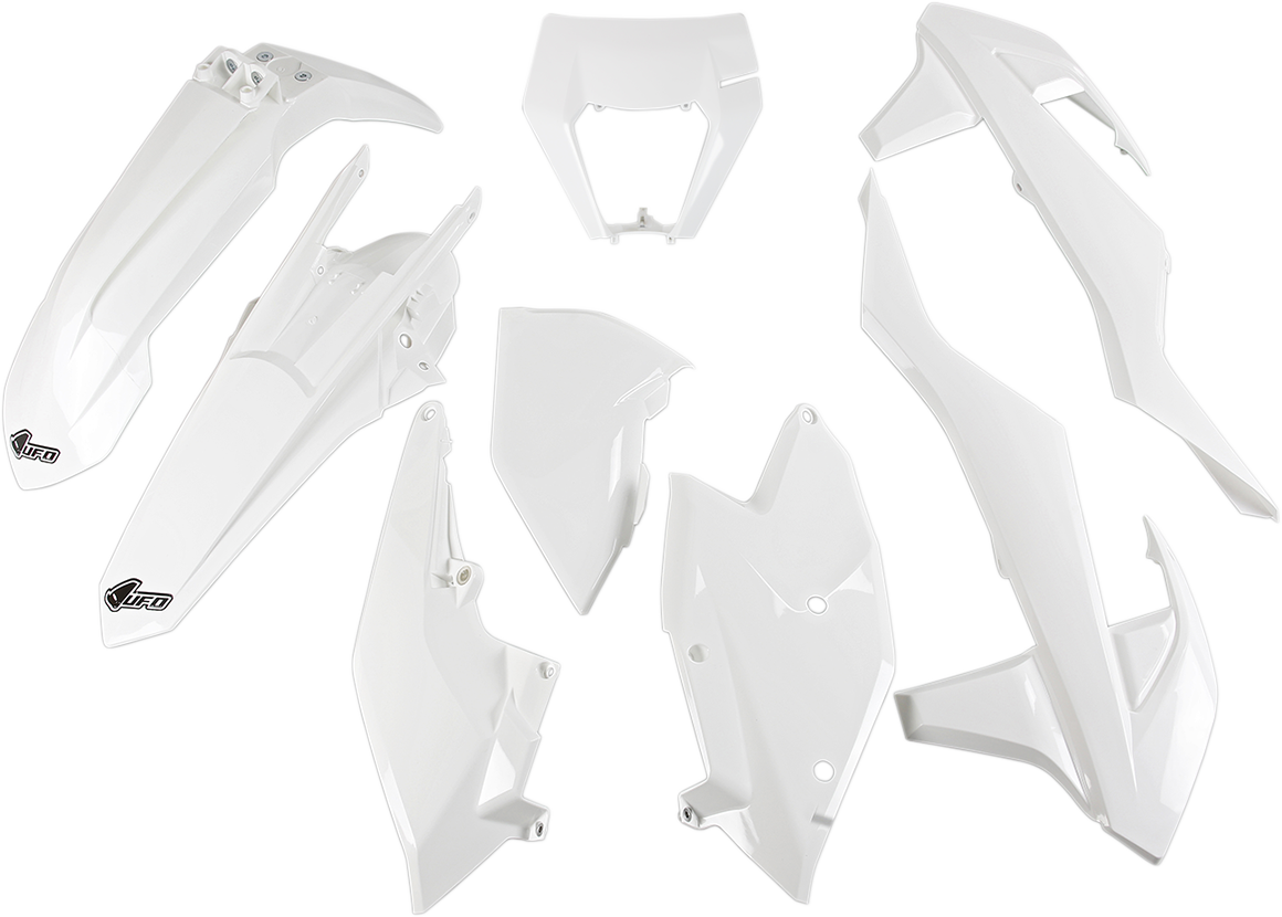 UFO Replacement Body Kit - KTM White KTKIT523047