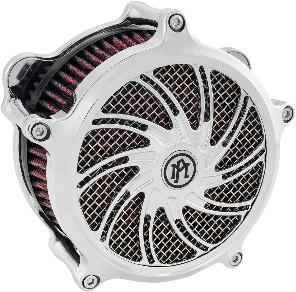 PERFORMANCE MACHINE (PM) Supra Air Cleaner Insert - Chrome 02062010SUPCH