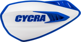 CYCRA Handguards - Cyclone - White/Blue 1CYC-0056-232