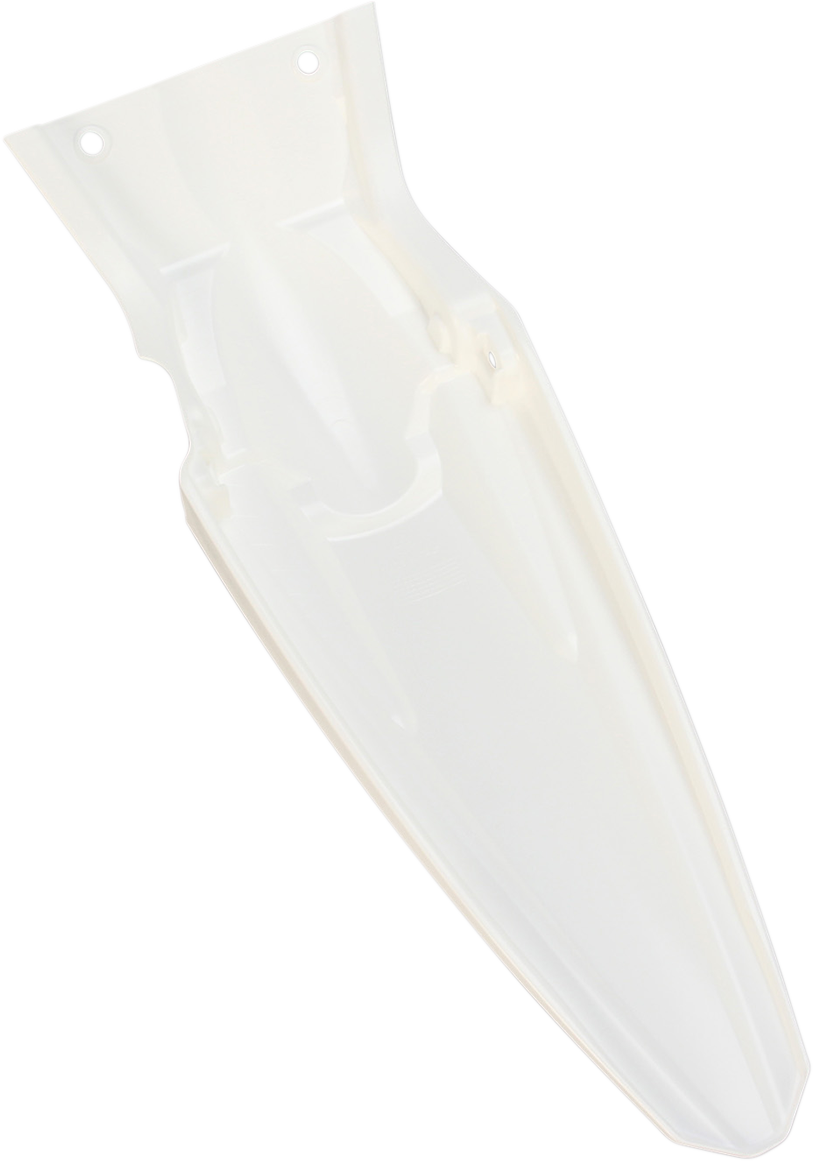 UFO MX Rear Fender - White KA04734-047