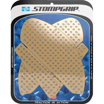STOMPGRIP Traction Pad Tank Grips - Volcano - Clear - YZF-R7 55-10-0182C