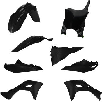 CYCRA 5 Piece Replica Body Kit - Black - Kawasaki 1CYC-9436-12