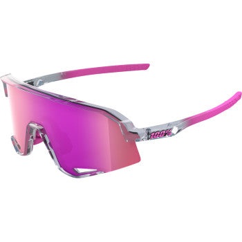 100% Slendale Sunglasses - Translucent - Gray Purple 60057-00005