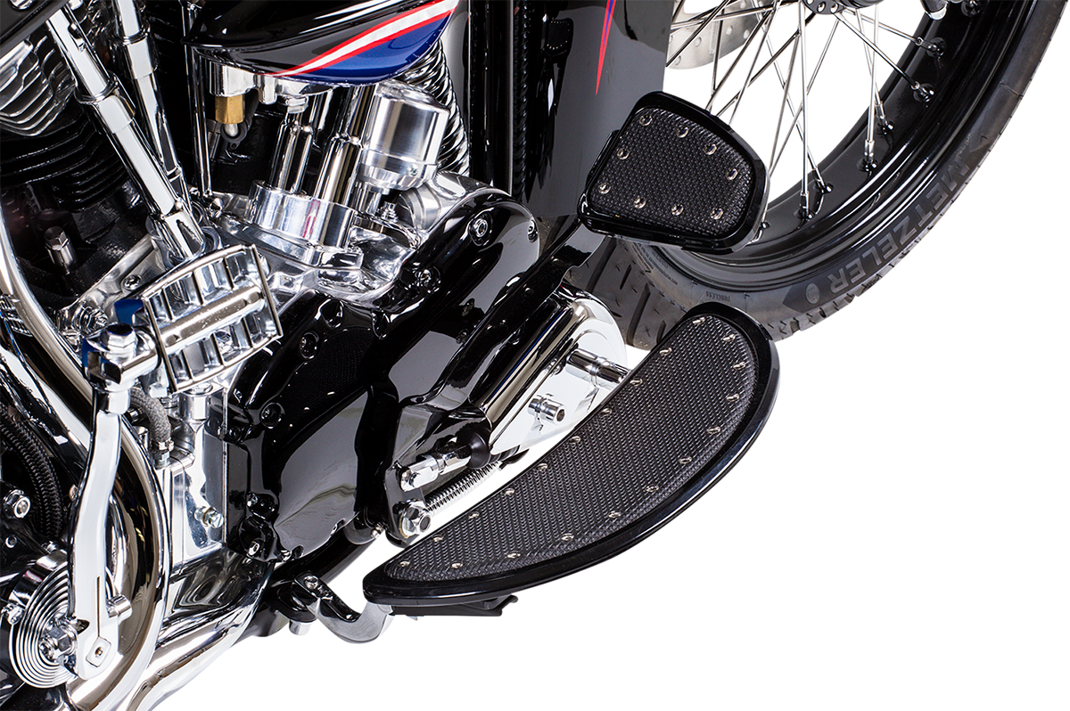 CYCLESMITHS Driver Floorboard - 14" - Black 105-BP