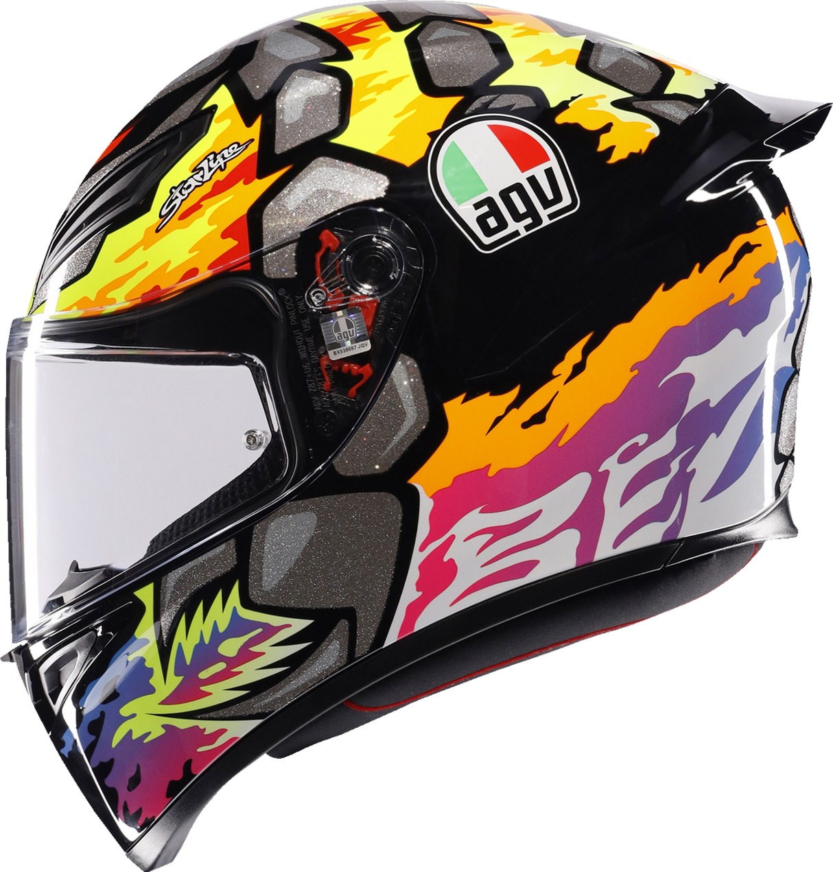 AGV K1 S Helmet - Bezzecchi 2023 - Small 2118394003-039-S