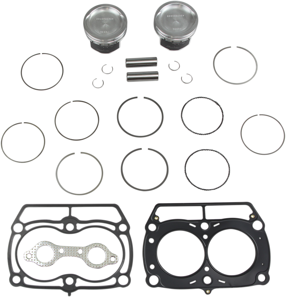 WISECO Piston Kit - RZR 800 - 11.1:1 High-Performance PK1862