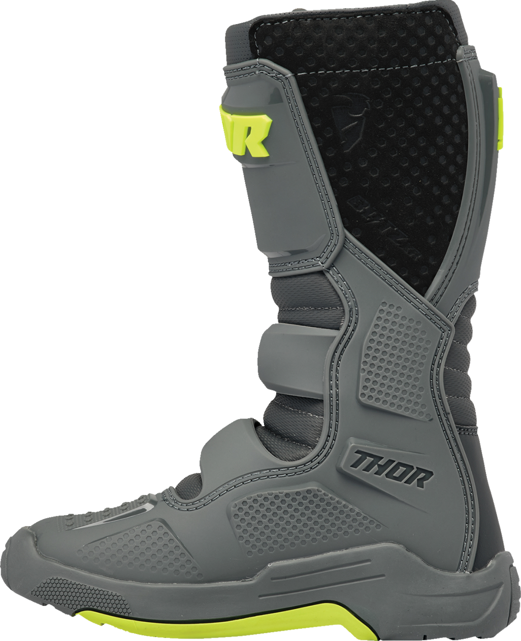 THOR Youth Blitz XR Boots - Gray/Charcoal - Size 7 3411-0744