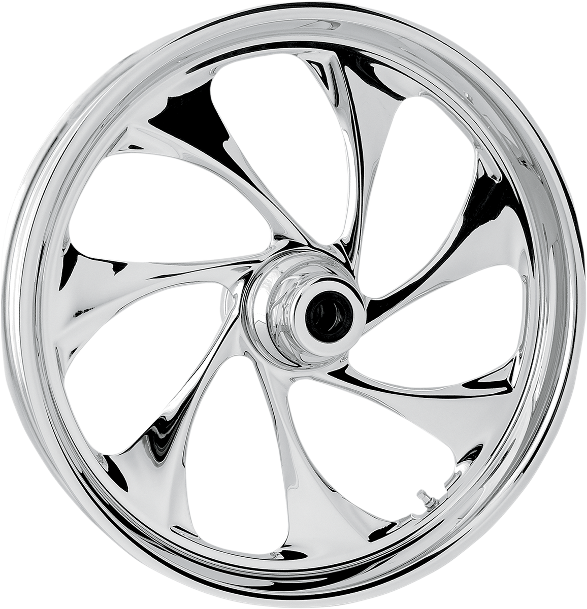 RC COMPONENTS Drifter Front Wheel - Dual Disc/No ABS - Chrome - 16"x3.50" - '00-'07 FLT 16350-9917-101C