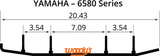 WOODY'S Top-Stock Hard Surface Bar - 4" - 60 HSY-6580