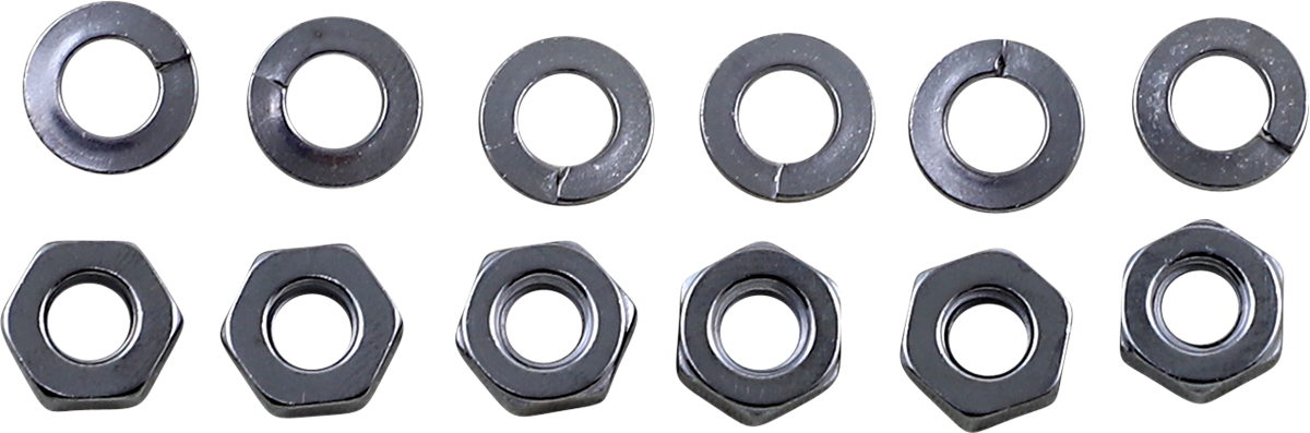 COLONY Oil Pump Nut Kit - Chrome 8110-12