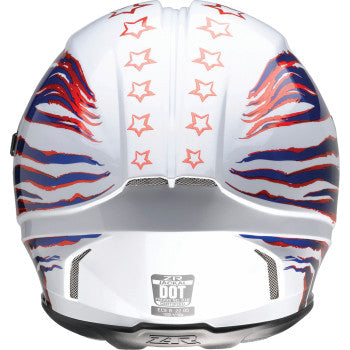 Z1R Jackal Helmet - Patriot - Red/White/Blue