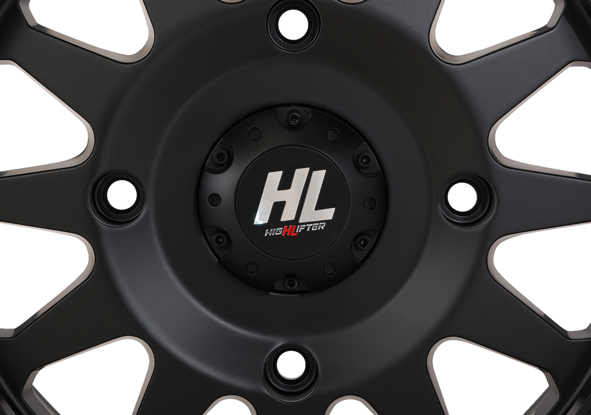 HIGH LIFTER Wheel - HLA1 Beadlock - Front/Rear - Matte Black - 15x7 - 4/156 - 5+2 (+40 mm) 15HLA1-1456