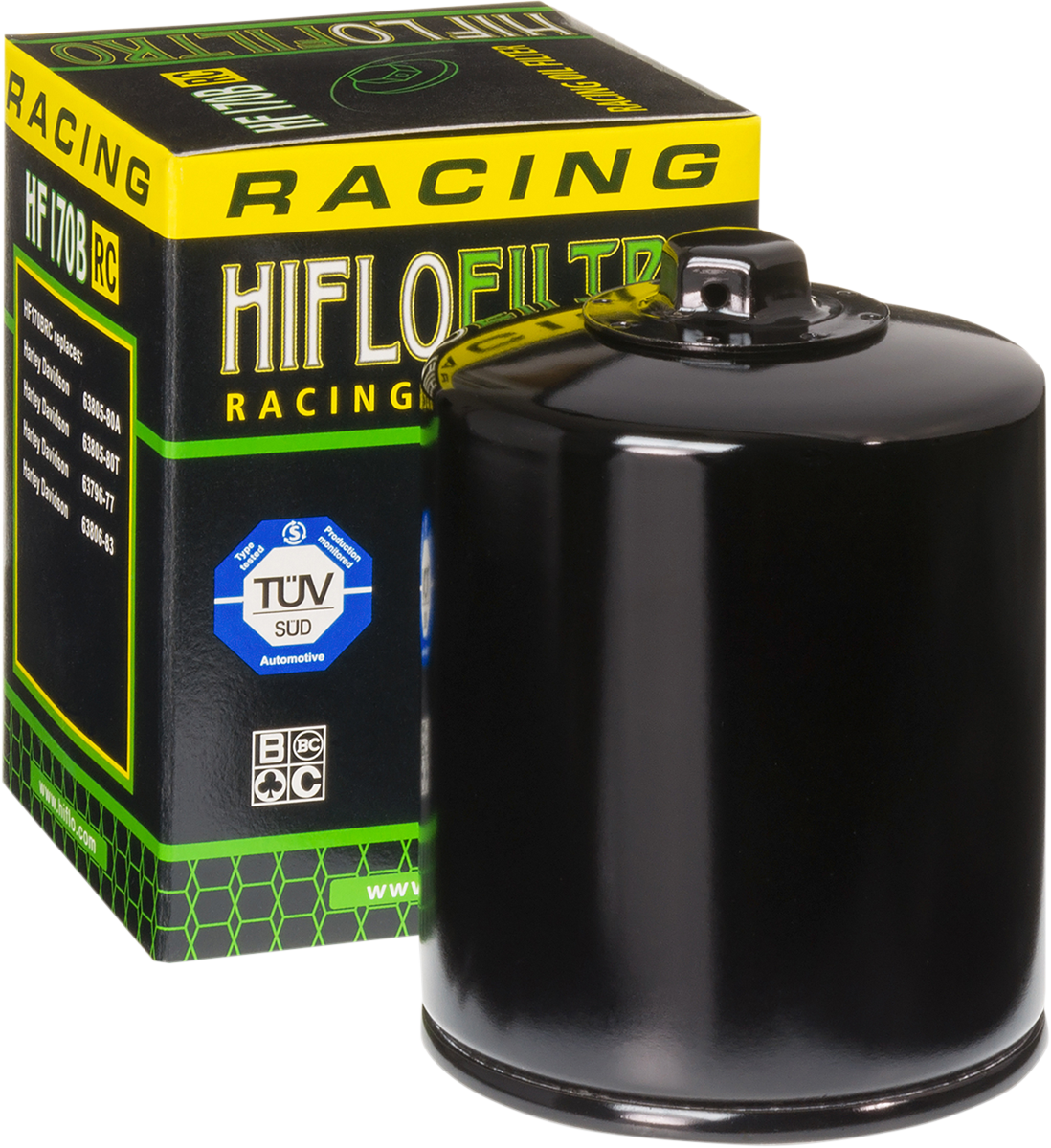 HIFLOFILTRO Performance Oil Filter - Black HF170BRC