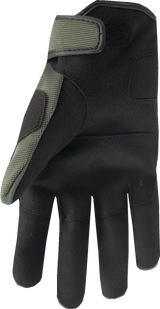 THOR Range Gloves - Army/Orange - Large 3330-7617