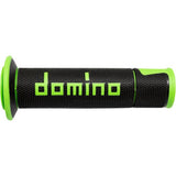 DOMINO A450 Grips - Domino - Black/Green  A45041C4440B7-0