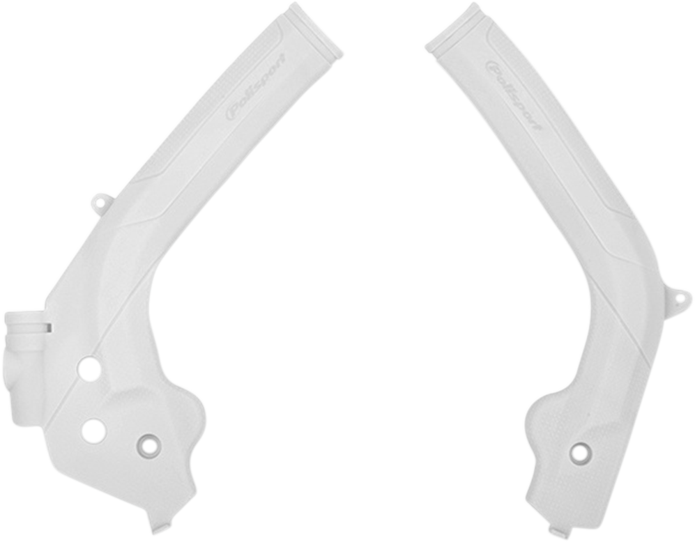 POLISPORT Frame Guards - White - Husqvarna/KTM 8466600003