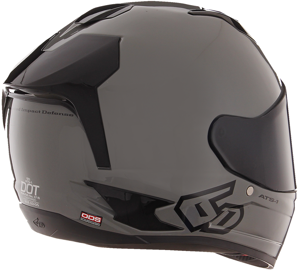 6D ATS-1R Helmet - Gloss Gray - Small 30-0975