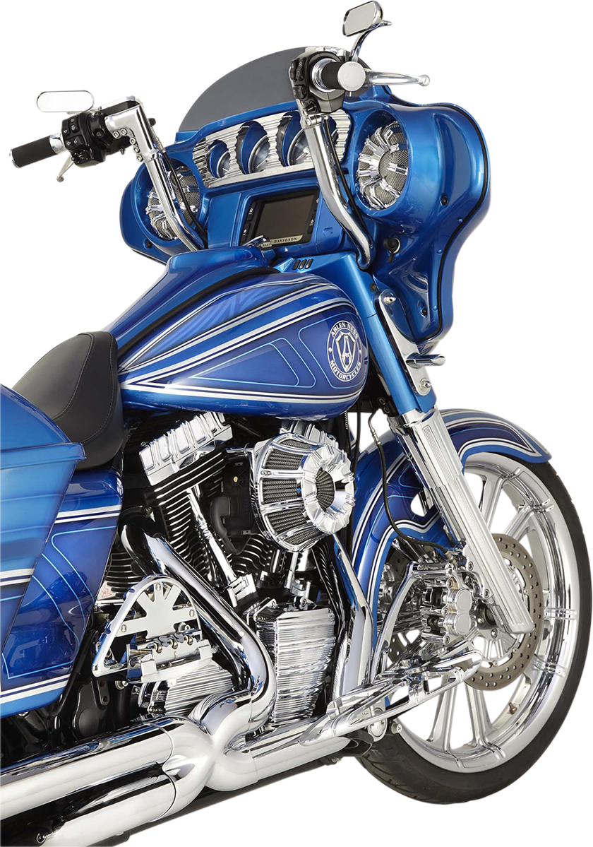 ARLEN NESS 10-Gauge Inverted Sucker Air Cleaner - Chrome 18-946