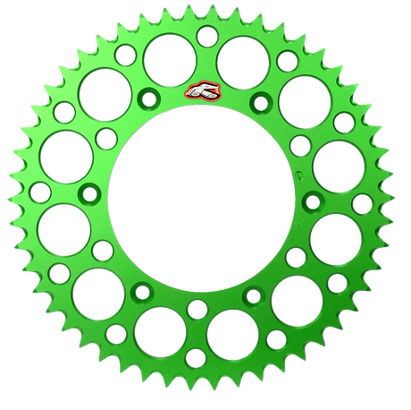 RENTHAL Sprocket - Kawasaki - Green - 49 Tooth 112U52049GEGN