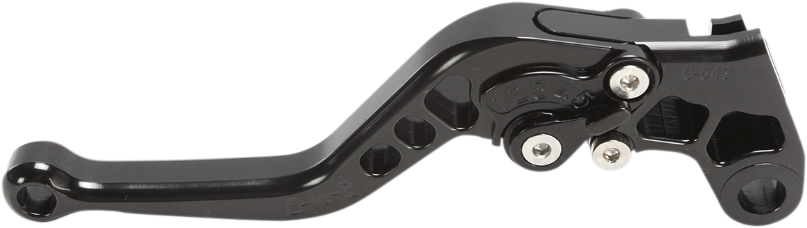 POWERSTANDS RACING Clutch Lever - Short - Black 00-00422-22