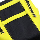 BLACKBIRD RACING Zebra Seat Cover - Gripper - Black/Yellow 1330ZUS