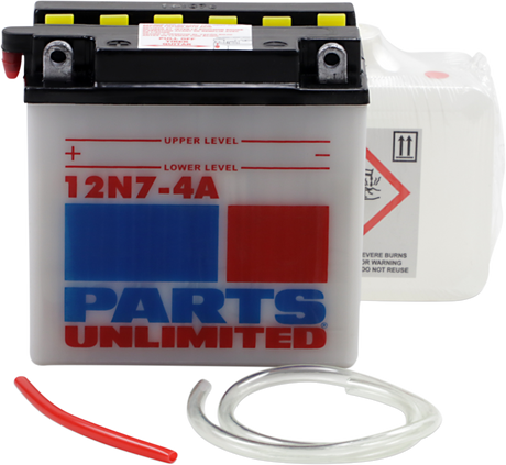 Parts Unlimited Battery - 12n7-4a 12n7-4a-Fp