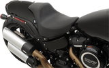 DRAG SPECIALTIES EZ-Solo Seat - Smooth - Solar-Reflective Leather - FXFB '18-'22 ACT EZ-ON STYLE 0802-1127