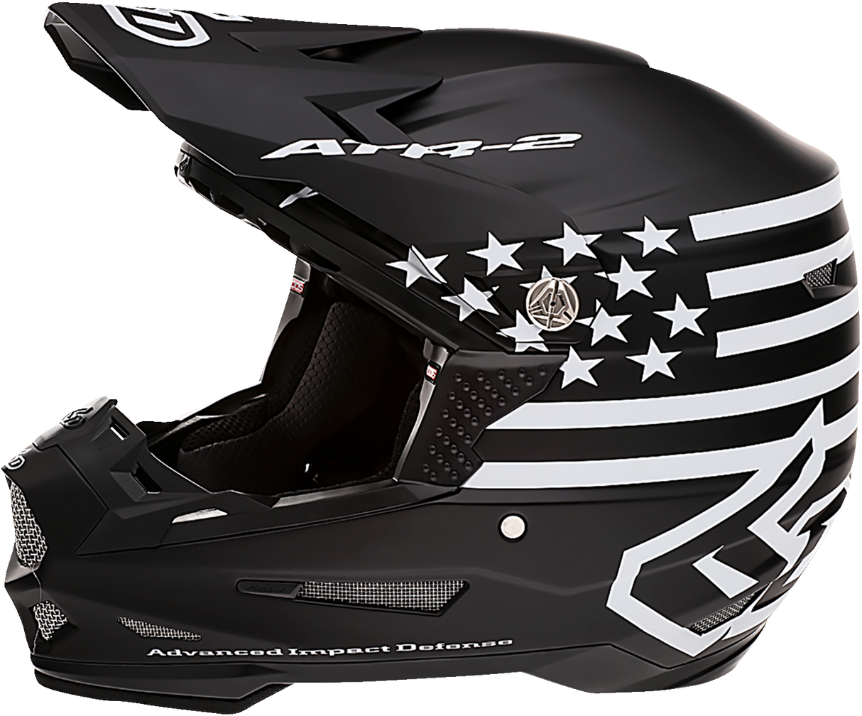 6D ATR-2 Helmet - Tactical - Black - 2XL 12-3009