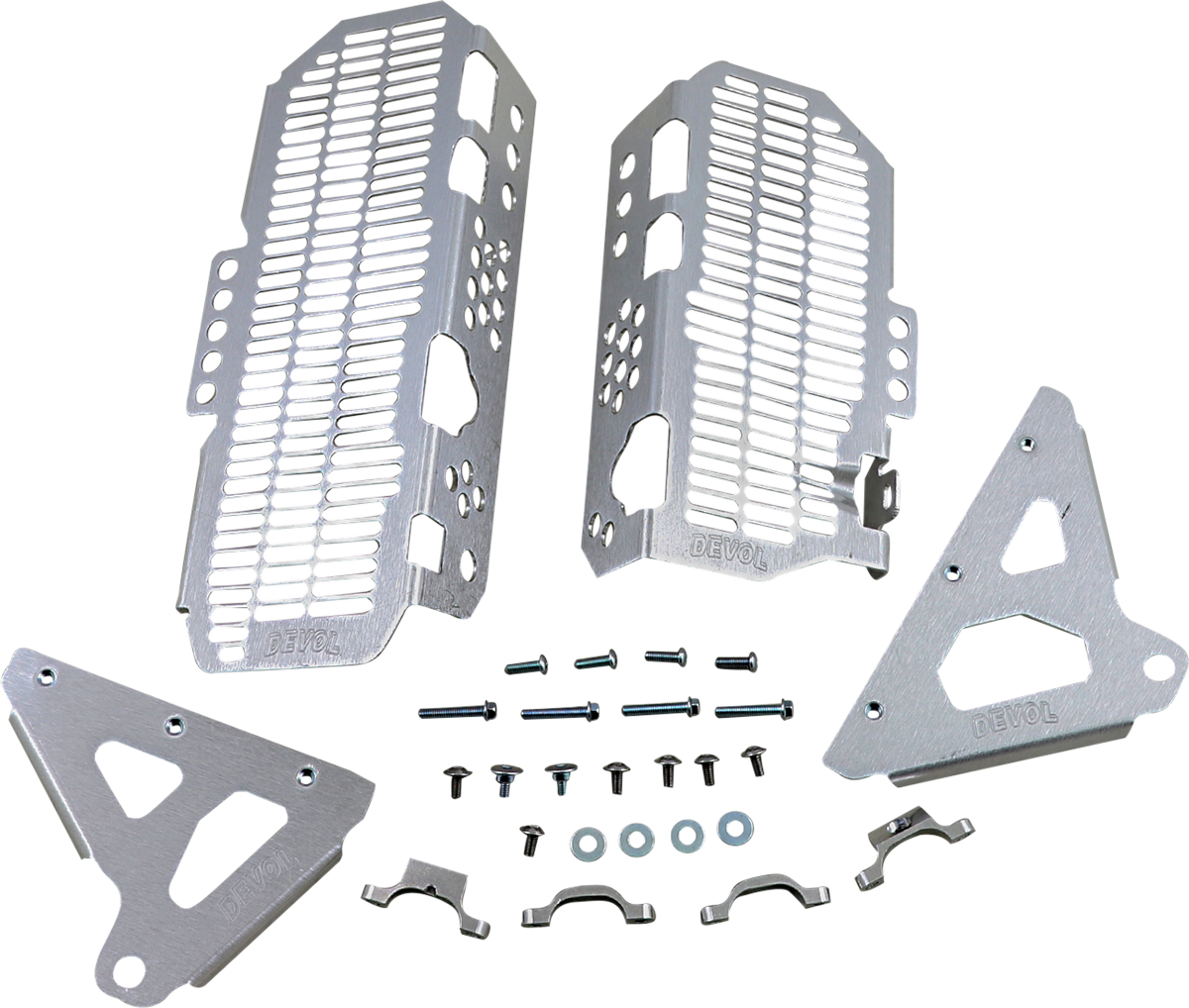 DEVOL Radiator Guards - Kawasaki 0101-2512