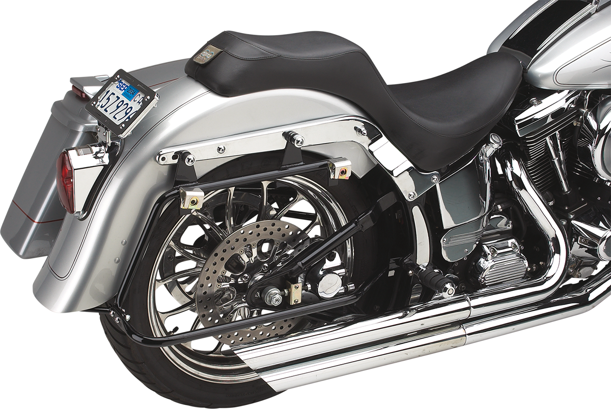 CYCLE VISIONS Saddlebag Mount for Softail Models CV-7200A