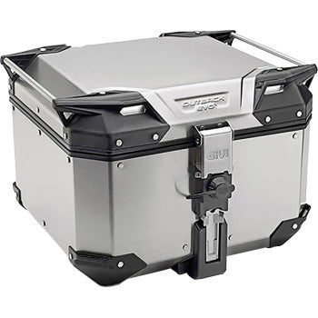 GIVI Outback Top Case - 42 Liter - Silver OBKE42AA