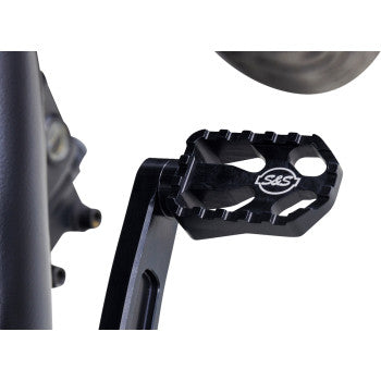 S&S CYCLE brake pedal mid-mount black m8 softail 560-0370
