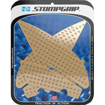 STOMPGRIP k Grips - Volcano - Volcano - Clear - YZF-R6 55-10-0145C