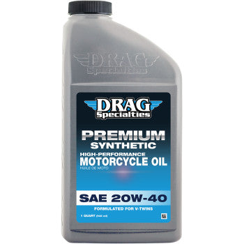 DRAG SPECIALTIES OIL Synthetic Engine Oil - 20W-40 - 1 U.S. quart 900-600
