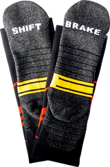 FMF Staple Riding Socks - Black - One Size SP22194909 3431-0739