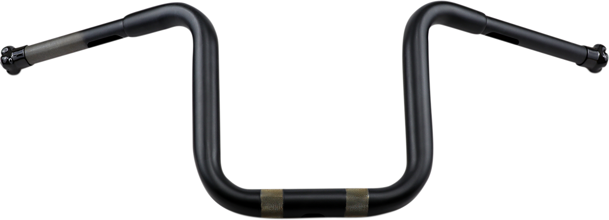 TODD'S CYCLE Handlebar - Beater - 10" - Matte Black 0601-4679