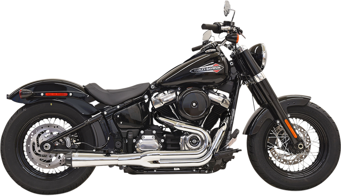 BASSANI XHAUST 2:1 Exhaust - Chrome 1S92R