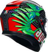 AGV K3 Helmet - Kamaleon - Black/Red/Green - Medium 2118381004013M