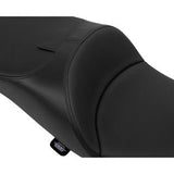 DRAG SPECIALTIES SEATS Extended Reach Freedom Seat - Solar Leather - Smooth Vinyl - FLT/FLH '09-'24 0801-1983