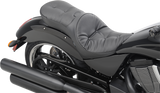 DRAG SPECIALTIES Low Profile Seat - Driver's Backrest - Pillow - Vegas NOT FIT WITH OEM BACKREST 0810-1607