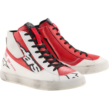ALPINESTARS Stated Flair Shoes - White/Bright Red - US 10.5 2541326-2230-105