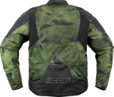 ICON Overlord3 Mesh™ Camo Jacket - Green - Small 2820-6705