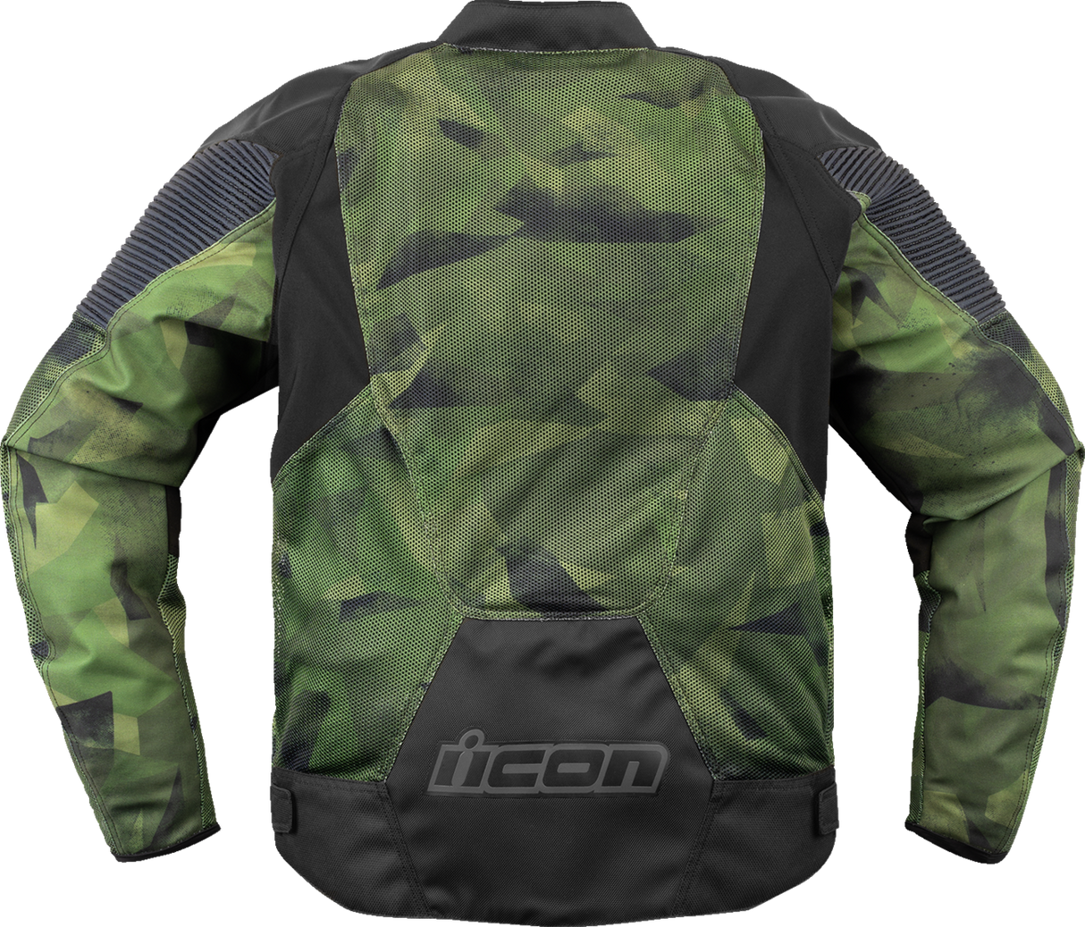 ICON Overlord3 Mesh™ Camo Jacket - Green - Large 2820-6707