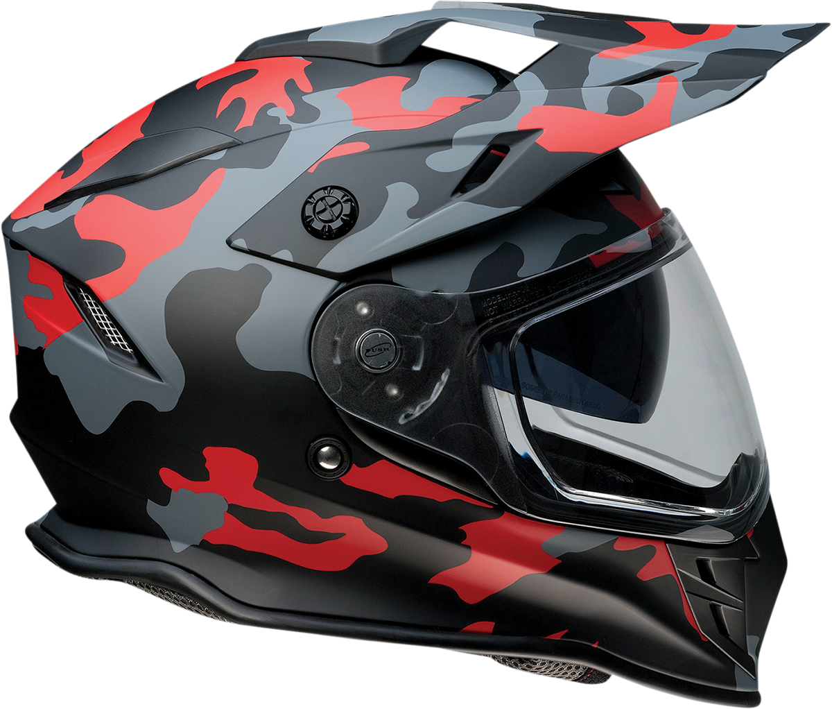 Z1R Range Helmet - Camo - Red - XS 0140-0093