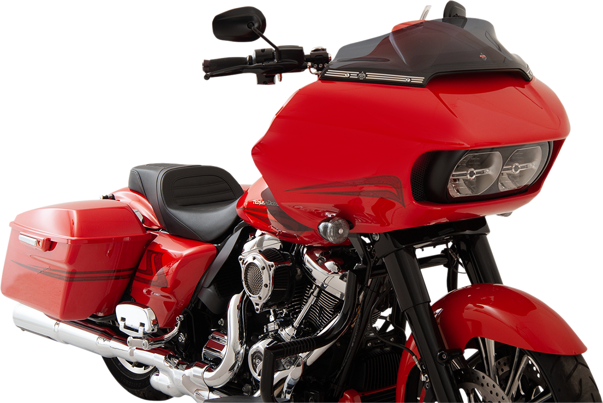 KLOCK WERKS Flare™ Windshield - 6" - Dark Smoke - FLTR KWW-01-0402