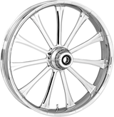 RC COMPONENTS Exile Front Wheel - Dual Disc/No ABS - Chrome - 21"x3.50" 21350-9031-122C