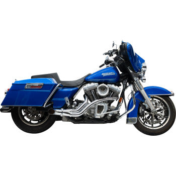 TRASK 2-into-1 BMF Exhaust System - Twin Cam - Chrome 1800-2787