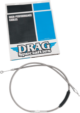 DRAG SPECIALTIES Clutch Cable - Braided 5322303HE