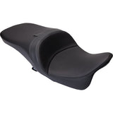 DRAG SPECIALTIES Freedom Seat - Solar Leather - Black - Smooth - FLH '09-'23 0801-1485