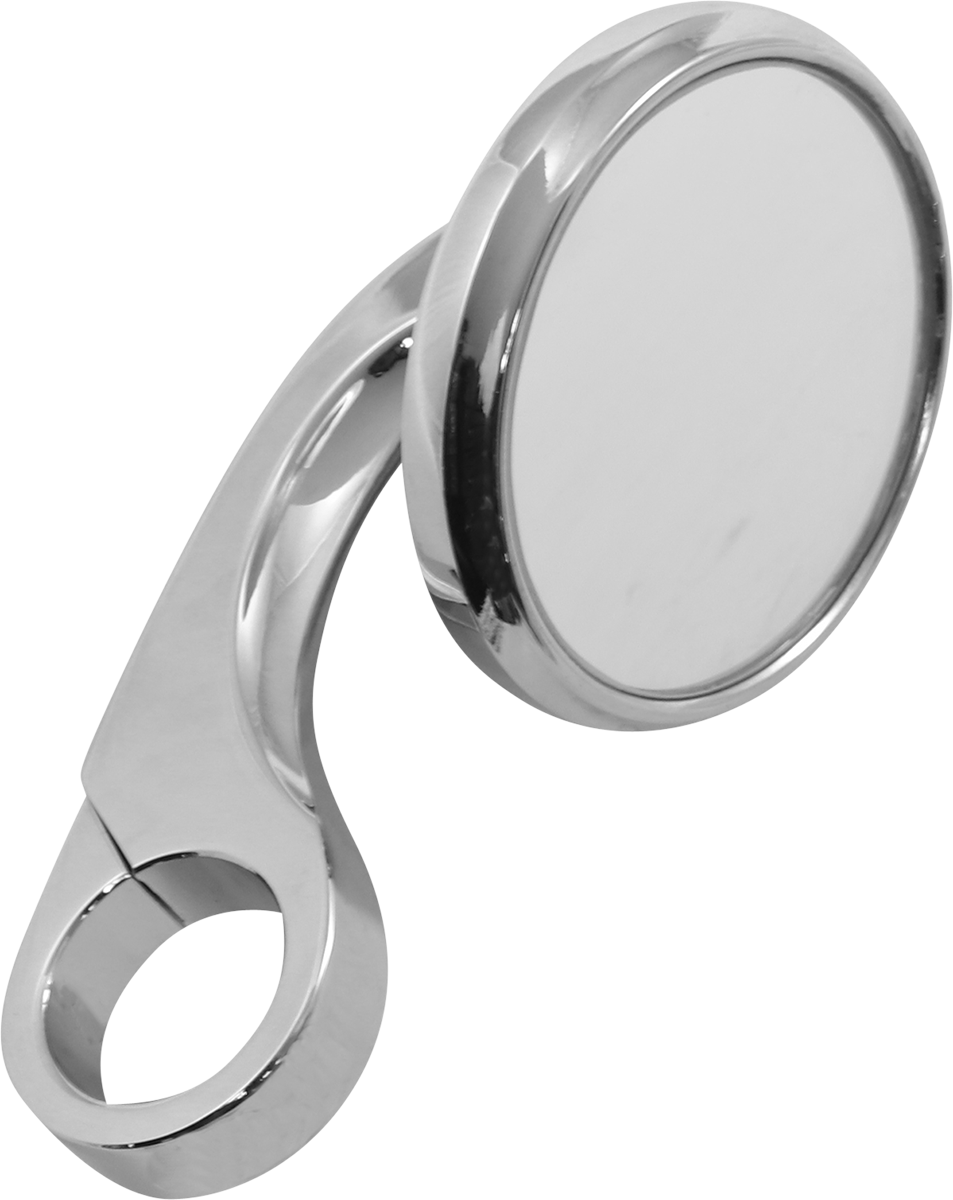 TODD'S CYCLE Shooter Mirror - 1" - Chrome 0640-0747